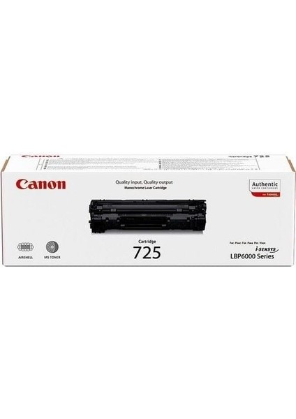 Canon CRG-725 Orjinal Toner LBP-6030W