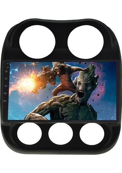Jeep Compass Android 10 Multimedya Carplay 2gb Ram + 32GB HDD Navigasyon Ekran