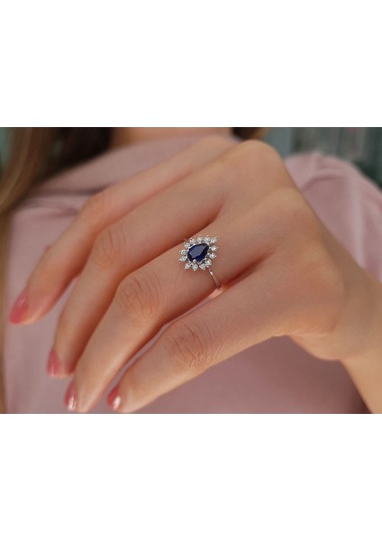 Pırlanta ve Safir Taşlı Chiara Yüzük 0441R0054 indirimleri