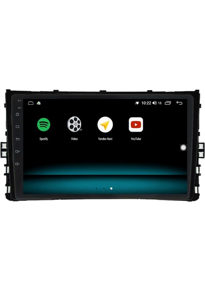 Vw Polo Android 12 Multimedya Carplay 8gb Ram + 128GB HDD Navigasyon Ekran