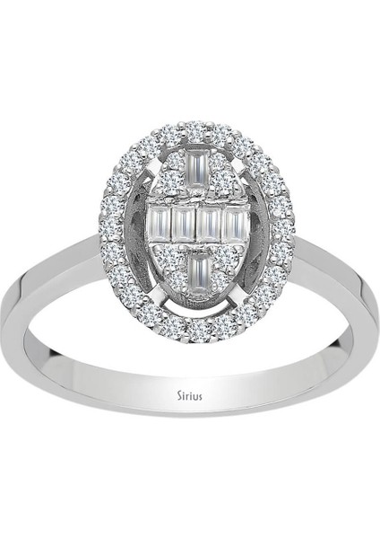 F Renk 0,37 Karat Baget Pırlanta Yüzük 0441R0056 fiyatları