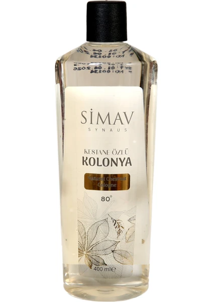 Simav Synaus Coğrafi İşaretli Kestane Özlü ve Termal Sulu Kolonya - 400 ml