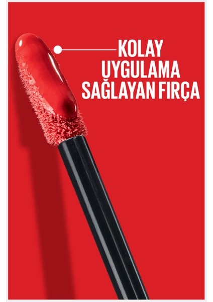 Maybelline New York Super Stay Vinyl Ink Likit Parlak Ruj 30 Unrivaled Mini Falsies Surreal Maskara Li