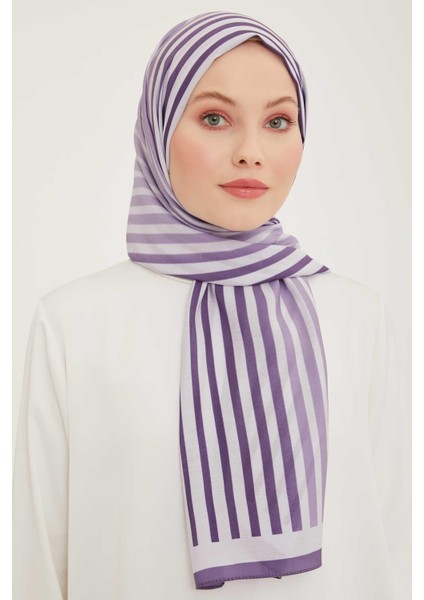 Trend Çizgi Desen Modal Şal 5746 - 27 modelleri