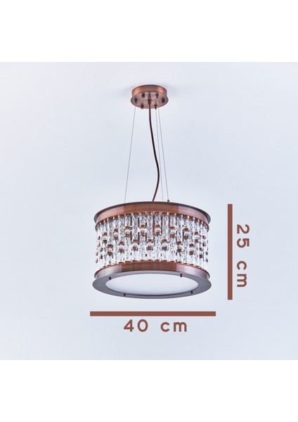 Bahar Bakır Cam Aksesuarlı Küçük Sarkıt - 1284 fiyatları