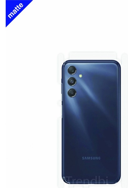 Samsung Galaxy M34 5g Mat Arka ve Yan Kaplama Koruyucu Film