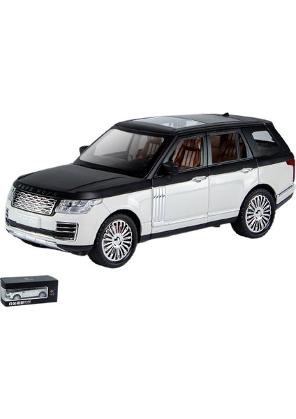 1:24 Simülasyon Alaşımı Land Rover Range Rover Araba Suv Model Oyuncak (Yurt Dışından)