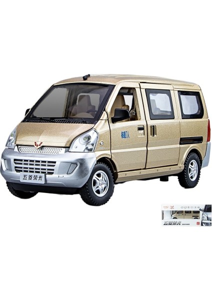 1:24 Wuling Rongguang Simülasyon Alaşım Araba Modeli (Yurt Dışından)