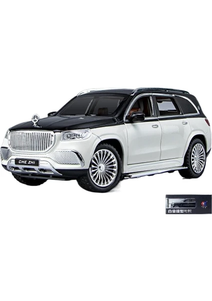 1:24 Mercedes-Benz Maybach Gls600 Simülasyon Alaşım Araba Modeli (Yurt Dışından)