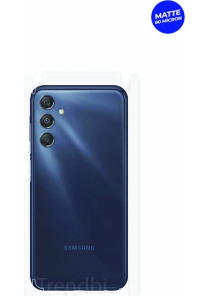 Samsung Galaxy M34 5g Mat Arka ve Yan Kaplama Koruyucu Hd Film