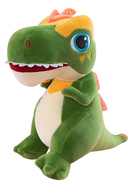 Dahe Yeni Tyrannosaurus Rex Peluş Alev Dinozor Peluş Bebek 40CM (Yurt Dışından)
