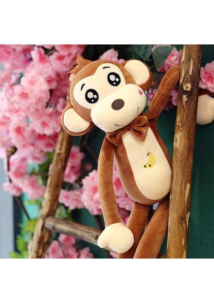 Kulaklıklar Beibei Maymun Peluş Oyuncak Hayvan Çocuk Kız Hediye Sevimli Bebek Uyku Yastığı Büyük (Yurt Dışından) fiyatları