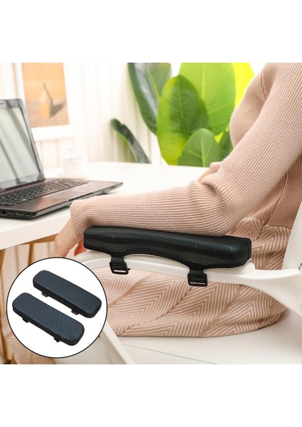 2 Paketi Köpük Yumuşak Ofis Sandalyesi Koltuklu Pedler Sandalye Önkol Basınç Rahatlama (Yurt Dışından) fırsatları
