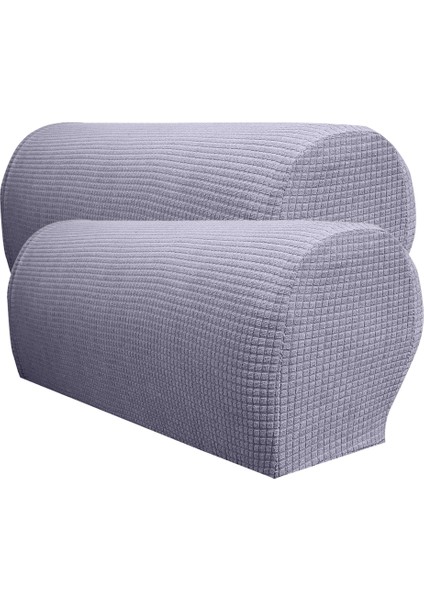 2pcs Koltuk Koruyucusu Koltuk Kapağı Koltuk Kapağı Koltuk Kapağı Döşeme Gri (Yurt Dışından)