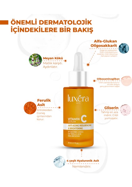 Vegan, Antioksidan C Vitamini Serum (%10 L-Ascorbic Acid + %0,5 Ferulic Acid) fiyatları