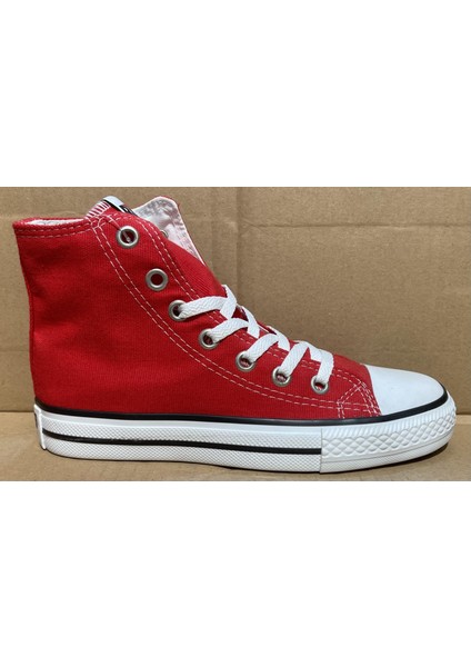Bulldozer 211902 Unisex Uzun Konçlu Keten Sneaker Spor Ayakkabı