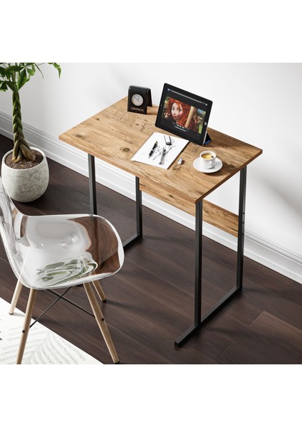 MSE2 Metal Ayaklı Çalışma Masası - Çam