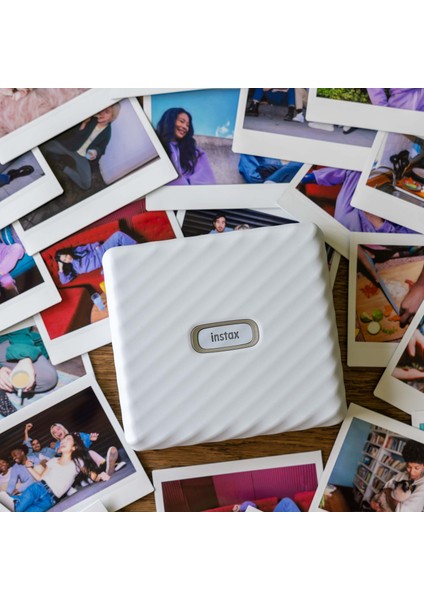 Instax Wide Link Beyaz Akıllı Telefon Yazıcısı + 10'lu Film