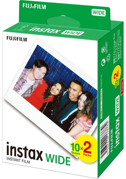 Instax Wide Film Set 80 Poz 20 x 4'lü modelleri