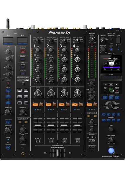 Dj Djm-A9 4 Kanallı Mixer