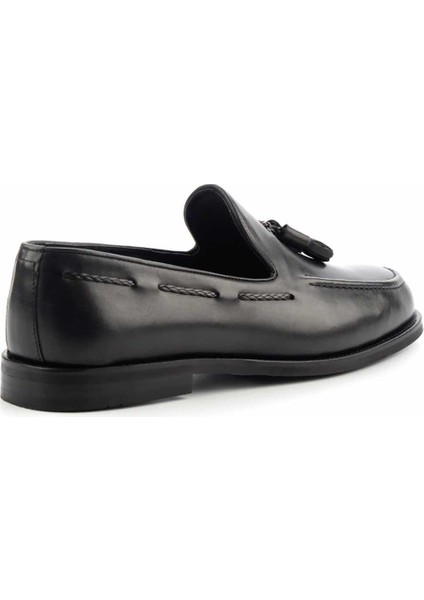 Siyah Antik Leather Erkek Klasik Ayakkabı E01755086841 fırsatları