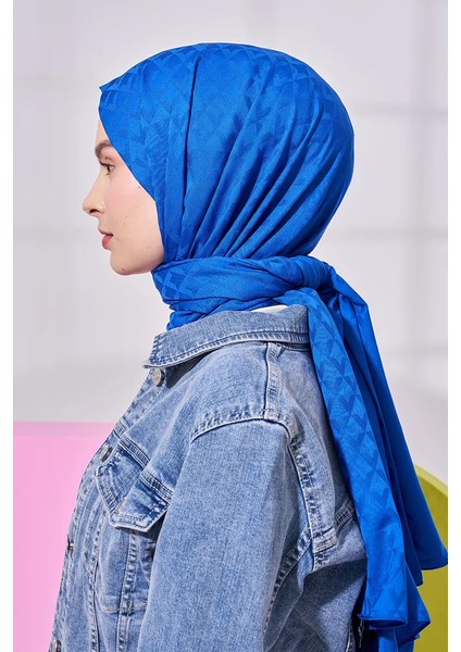 Ipeksi Jakar Lara Şal Geometrik Desen - Saks modelleri