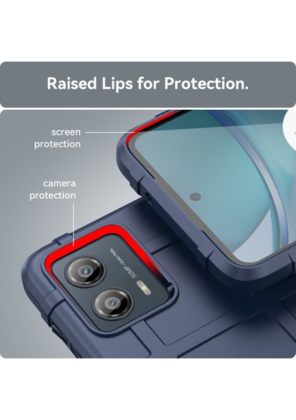 Motorola G53 Sağlam Kalkan Silikon Darbeye Dayanıklı Kılıf Için Shin-Wo Telefon Kılıfı (Yurt Dışından) fiyatları