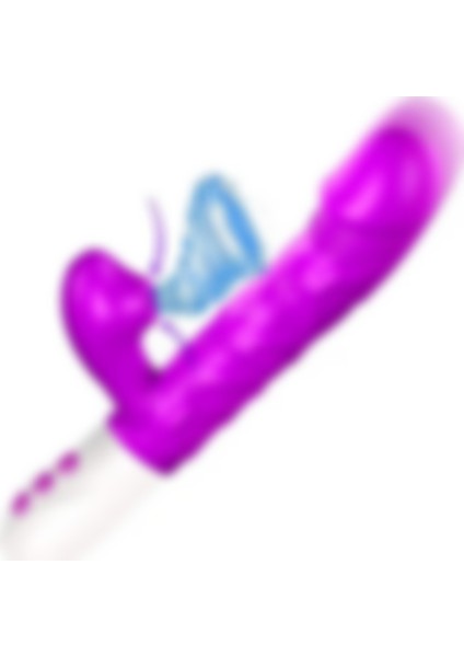 Odins Shop USB Şarjlı 7 Klitoris Emme ve Ileri Geri Fonksiyonlu Tireşimli Teknolojik Vibratör