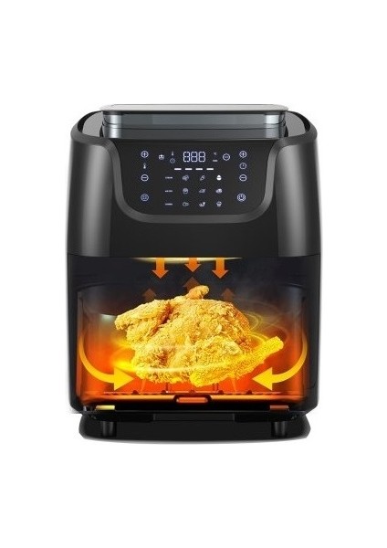 Cook Master ST-006 Buharlı Air Fryer 6.5l Yağsız Fritöz modelleri