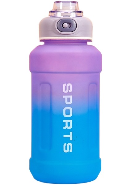 Sağlıklı Sızdırmaz Çift Renk Kilitli Kapak Plastik Su Şişesi (Yurt Dışından)