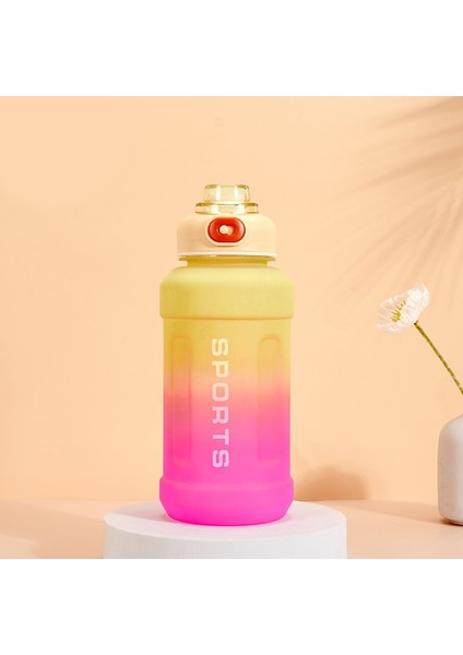 Sağlıklı Sızdırmaz Çift Renk Kilitli Kapak Plastik Su Şişesi (Yurt Dışından)