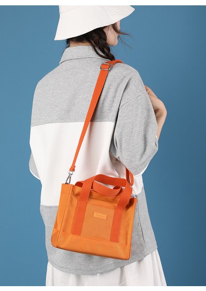 Düz Renk Minimalist Bayan Omuz Çantası, Büyük Kapasiteli Çanta, Moda Tote Çanta, Öğrenci Çantası (Yurt Dışından) modelleri