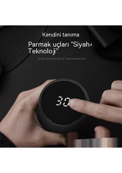 Akıllı 316 Paslanmaz Çelik Sıcaklık Su Bardağı Vakumlu Araba Termos Ofis Iş Düz Su Bardağı (Yurt Dışından) fiyatları