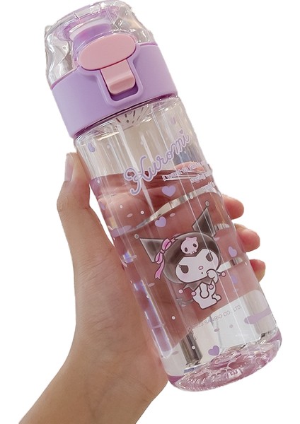 Sanrio Su Bardağı Kızlar Yüksek Değerli Öğrenci Plastik Bardak Tritan Yüksek Sıcaklığa Dayanıklı Yaz Sevimli Çocuk Su Bardağı (Yurt Dışından)
