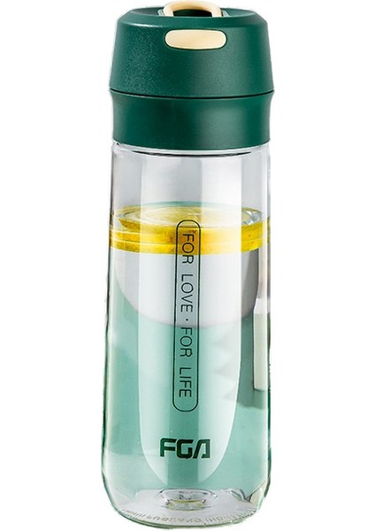 Zengin Plastik Bardak Kız Öğrenci Büyük Kapasiteli Spor Su Bardağı Erkek Yaz Açık Taşınabilir Filtre Çay Bardağı (Yurt Dışından)