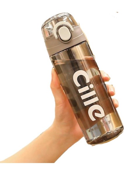 Xile Tritan Su Bardağı Taşınabilir Erkek ve Kız Öğrenci Okula Plastik Büyük Kapasiteli Çocuklar Yaz Spor Plastik (Yurt Dışından)