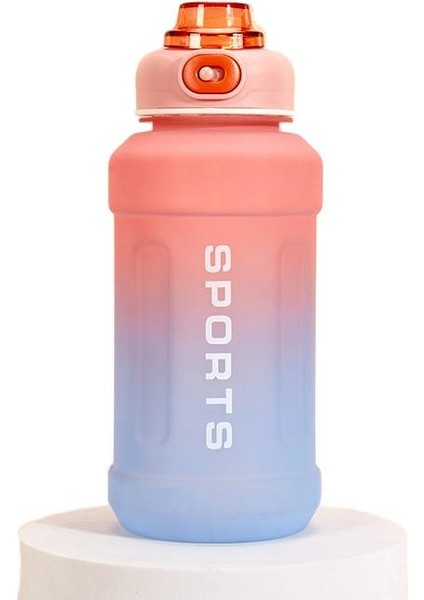 Sağlıklı Sızdırmaz Çift Renk Kilitli Kapak Plastik Su Şişesi (Yurt Dışından)