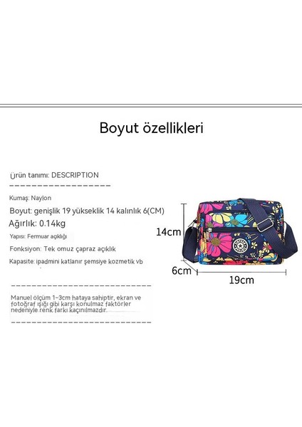 Oxford Kumaş Rahat Bayan Çanta, Crossbody Çanta, Moda Omuz Çantası (Yurt Dışından) fiyatları