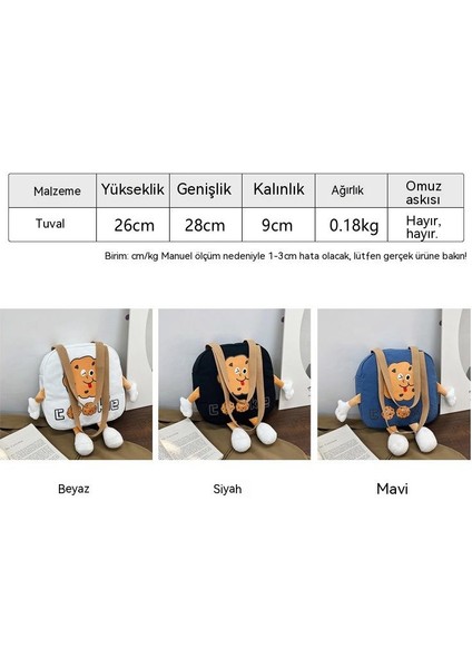 Sevimli Çizgi Film Tuval Omuz Çantası, Komik Tat Çantası, Aşınmaya Dayanıklı Kadın Çantası, Baskılı Çapraz Çantası (Yurt Dışından) modelleri