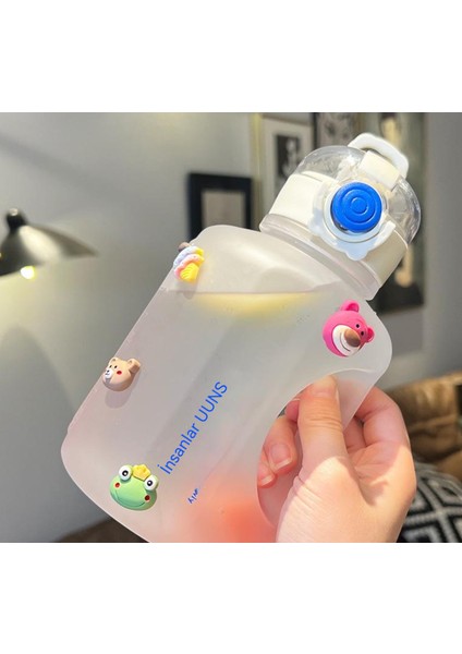 Taşınabilir Aksesuarlı Taşıma Askılı Pipetli Sağlıklı Plastik Su Şişesi (Yurt Dışından) fiyatları