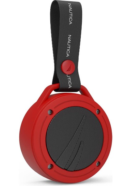 Nautica S20 Taşınabilir Bluetooth Speaker Hoparlör Ses Bosı 400MAH Kırmızı Siyah