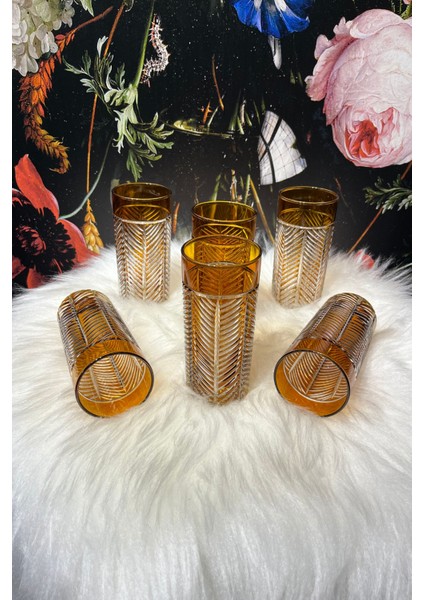 Palm Amber 6'lı Meşrubat Bardağı fiyatları