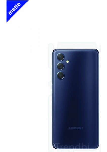 Samsung Galaxy M54 5g Mat Arka ve Yan Kaplama Koruyucu Film