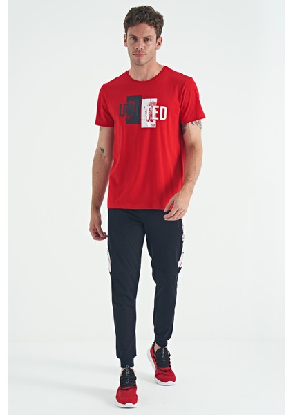 Elvis Kırmızı Standart Kalıp Erkek T-Shirt - 88218