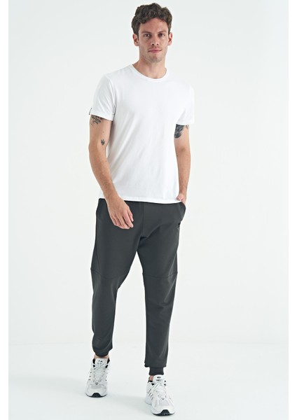 Calvin Beyaz Basic Erkek T-Shirt - 88245