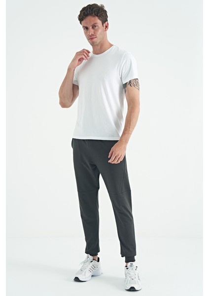 Calvin Beyaz Basic Erkek T-Shirt - 88245