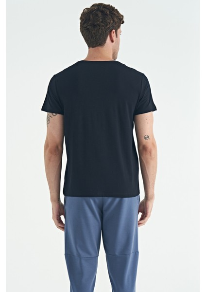 Calvin Lacivert Basic Erkek T-Shirt - 88245 fırsatları