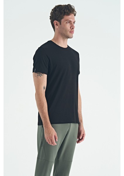 Calvin Siyah Basic Erkek T-Shirt - 88245