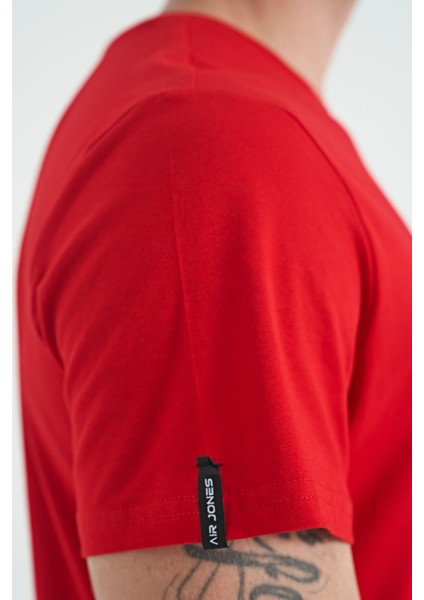 Calvin Kırmızı Basic Erkek T-Shirt - 88245