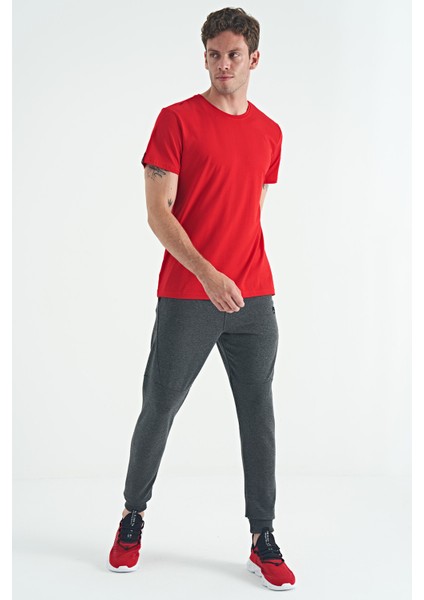 Calvin Kırmızı Basic Erkek T-Shirt - 88245